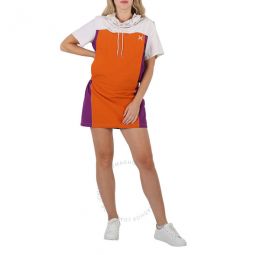 Ladies Colorblock Sport Hooded Nylon Dress, Brand Size 34
