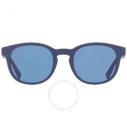 Blue Round Kids Sunglasses