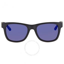 Blue Square Unisex Folding Sunglasses