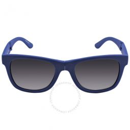 Grey Gradient Square Unisex Folding Sunglasses