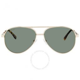 Polarized Green Pilot Unisex Sunglasses