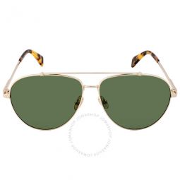 Green Pilot Unisex Sunglasses