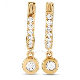 14K Yellow Gold 0.15 ct Diamond Earrings