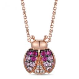 Ladies Beautiful Creations Necklaces set in 14K Strawberry Gold