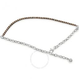 Ladies Chocolate Diamonds Fashion Bracelet in 14K Vanilla Gold