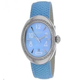 Nuovo Quartz Blue Dial Ladies Watch
