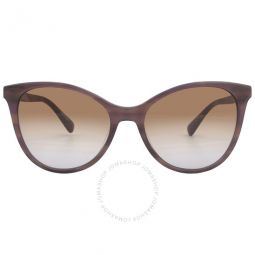 Brown Gradient Cat Eye Ladies Sunglasses