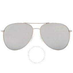 Silver Mirror Pilot Ladies Sunglasses