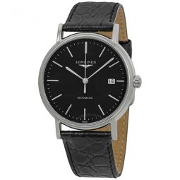 Presence Automatic Black Dial Mens Watch