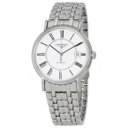 Presence Automatic White Dial Mens Watch
