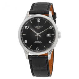 Record Automatic Black Dial Mens Watch