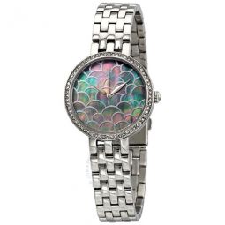 Ava Black Mother of Pearl Dial Ladies Watch