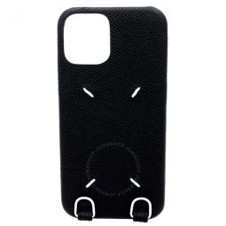 Maison Margiela Black iPhone 12 Case With Strap