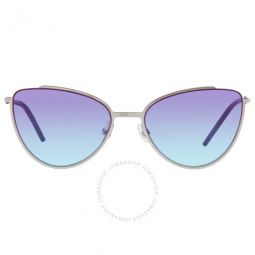 Blue Aqua Cat Eye Ladies Sunglasses