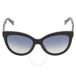 Blue Shaded Cat Eye Ladies Sunglasses