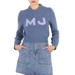 Blue Shadow Wool The Shunken Sweater, Size X-Small