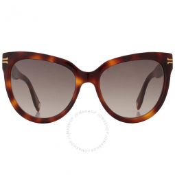 Brown Butterfly Ladies Sunglasses 18 140