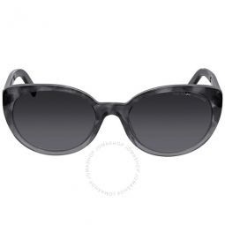 Dark Grey Gradient Cat Eye Ladies Sunglasses