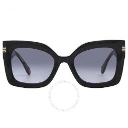 Dark Grey Shaded Square Ladies Sunglasses