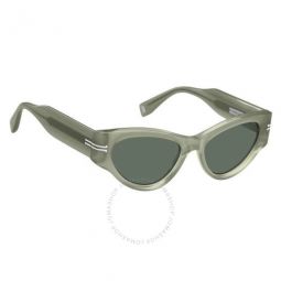 Green Cat Eye Ladies Sunglasses