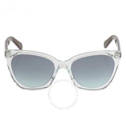 Green Gradient Butterfly Ladies Sunglasses