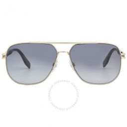 Grey Shaded Navigator Mens Sunglasses