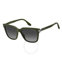 Grey Shaded Square Mens Sunglasses