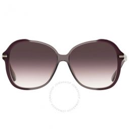 Lilac Butterfly Ladies Sunglasses
