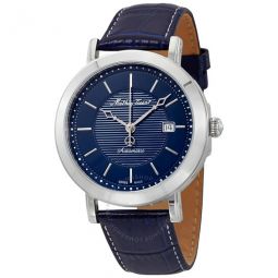 City Automatic Blue Dial Mens Watch