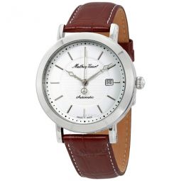 City Automatic White Dial Mens Watch