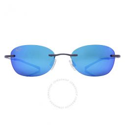 Aki Aki Blue Hawaii Oval Unisex Sunglasses