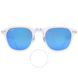 Alika Blue Hawaii Geometric Unisex Sunglasses