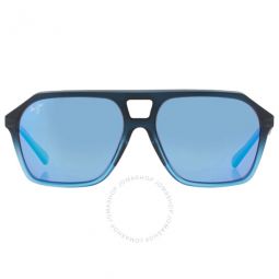 Wedges Blue Hawaii Navigator Mens Sunglasses