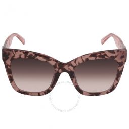 Brown Butterfly Ladies Sunglasses