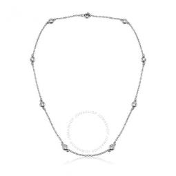 Clear Cubic Zirconia Accent Necklace