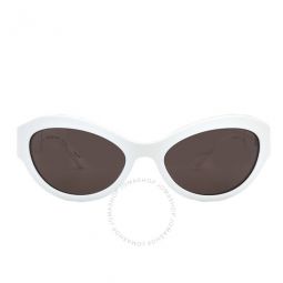 Burano Brown Oval Ladies Sunglasses