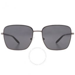 Burlington Grey Square Mens Sunglasses