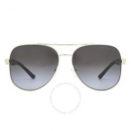 Chianti Dark Grey Gradient Pilot Ladies Sunglasses