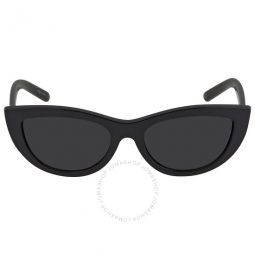 Rio Dark Grey Cat Eye Ladies Sunglasses