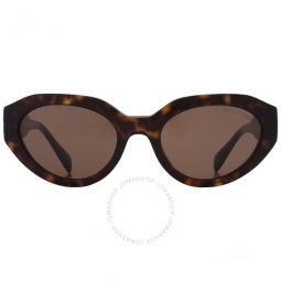 Empire Brown Solid Oval Ladies Sunglasses