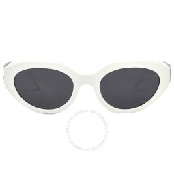 Empire Grey Solid Oval Ladies Sunglasses