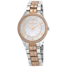 Lauryn Quartz White Mother of Pearl Dial Ladies Watch