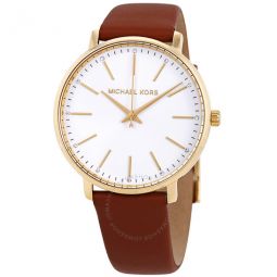 Pyper Crystal White Sunray Dial Ladies Watch