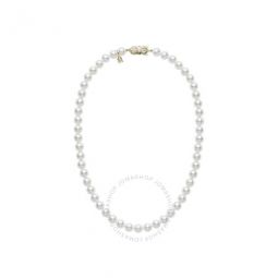 Akoya Cultured Pearl Necklace 20 (8x7.5mm A)