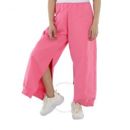 Mm6 Ladies Pink Split Detail Track Pants, Size X-Small