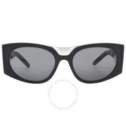 Alyx Grey Oval Unisex Sunglasses