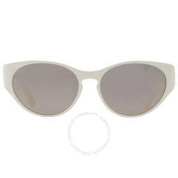 Bellejour Smoke Gold Flash Oval Ladies Sunglasses