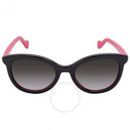 Gradient Gray Butterfly Ladies Sunglasses