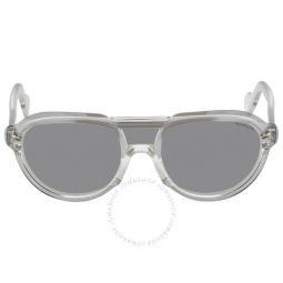 Grey Mirror Pilot Unisex Sunglasses