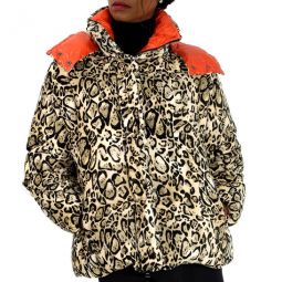 Ladies Khaki Parana Padded Puffer Jacket, Brand Size 0 (X-Small)